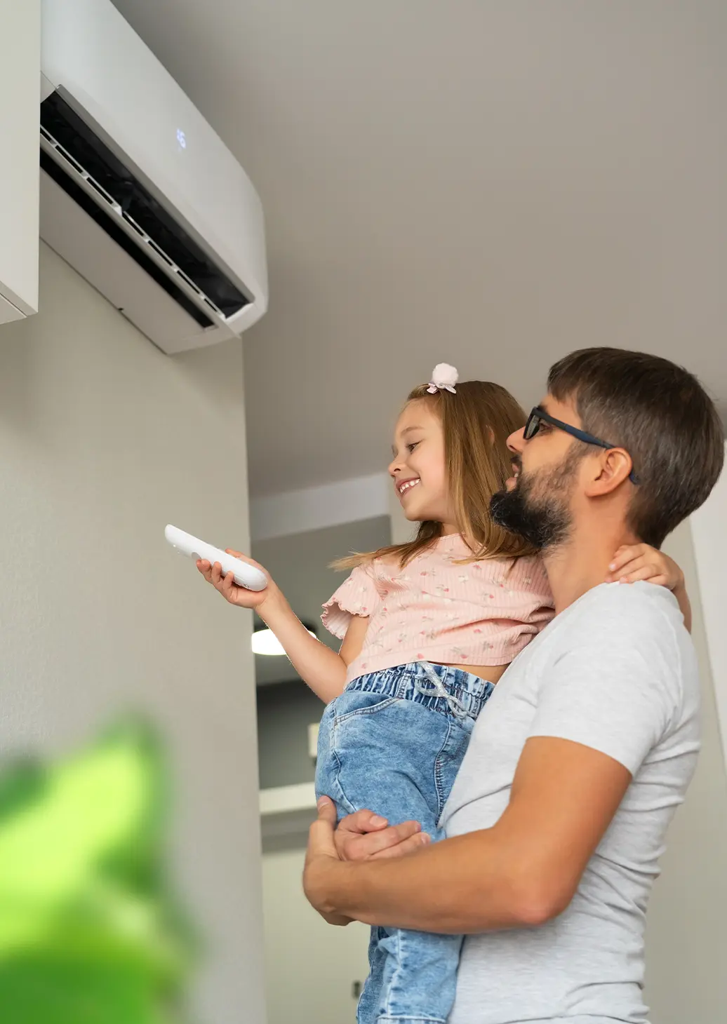 Système de climatisation réversible avec pompe à chaleur air-air au