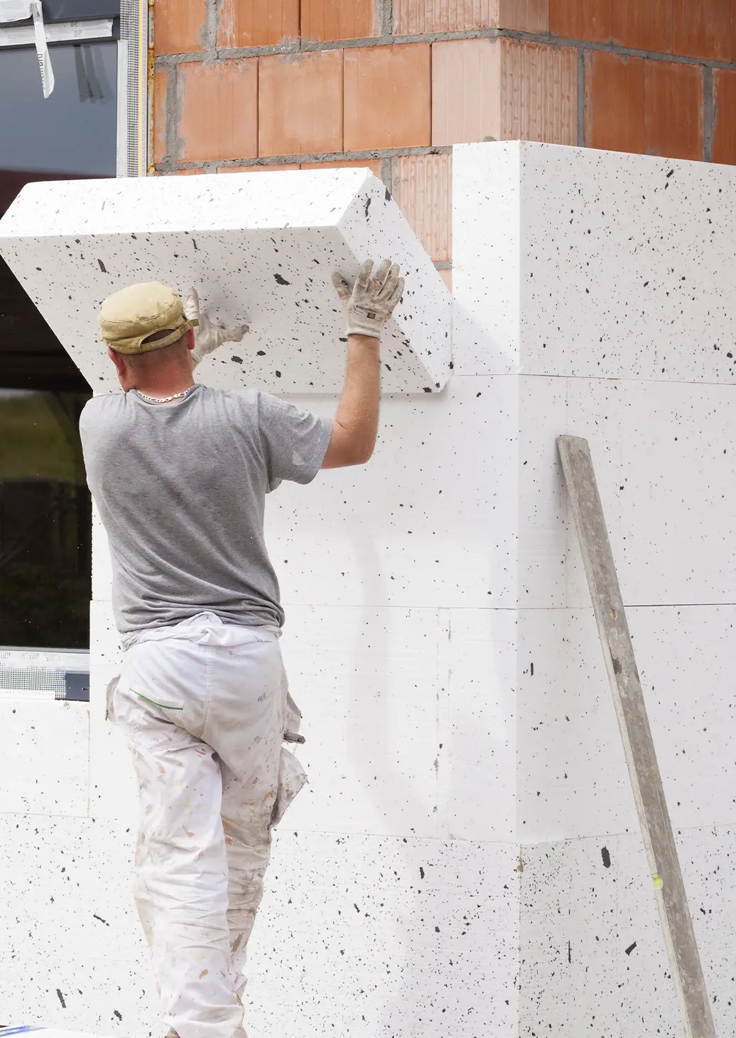 Isolation thermique des murs extérieurs d'un bâtiment au Luxembourg